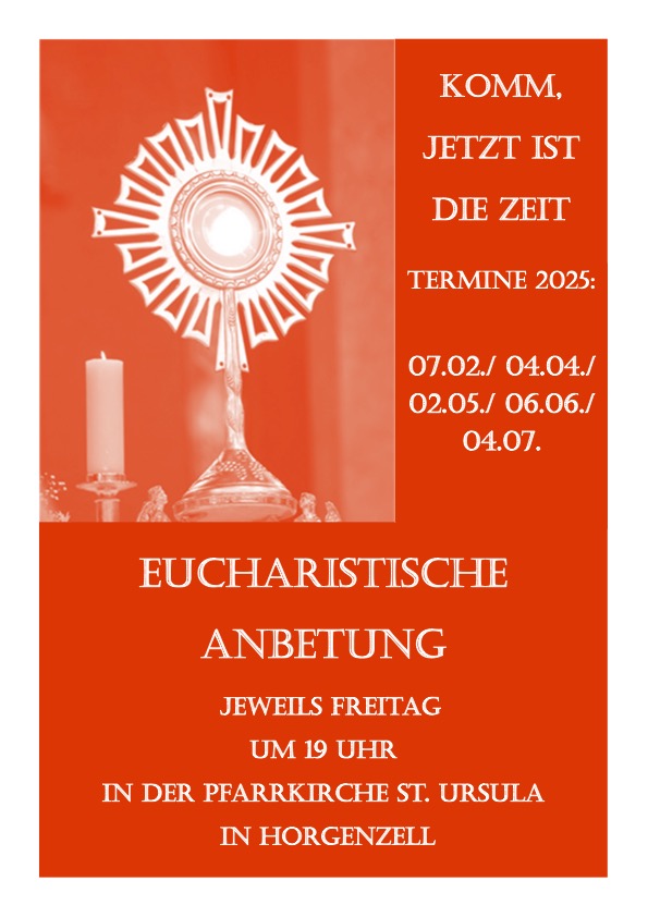 2025 Flyer Eucharistische Anbetung